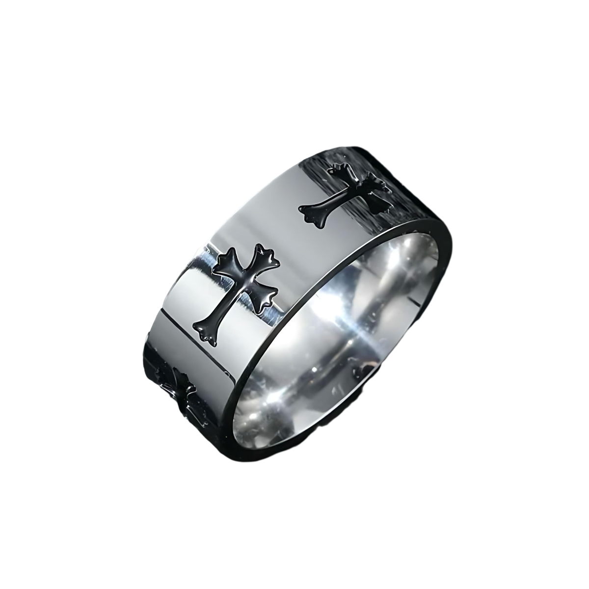 Gothic cross ring