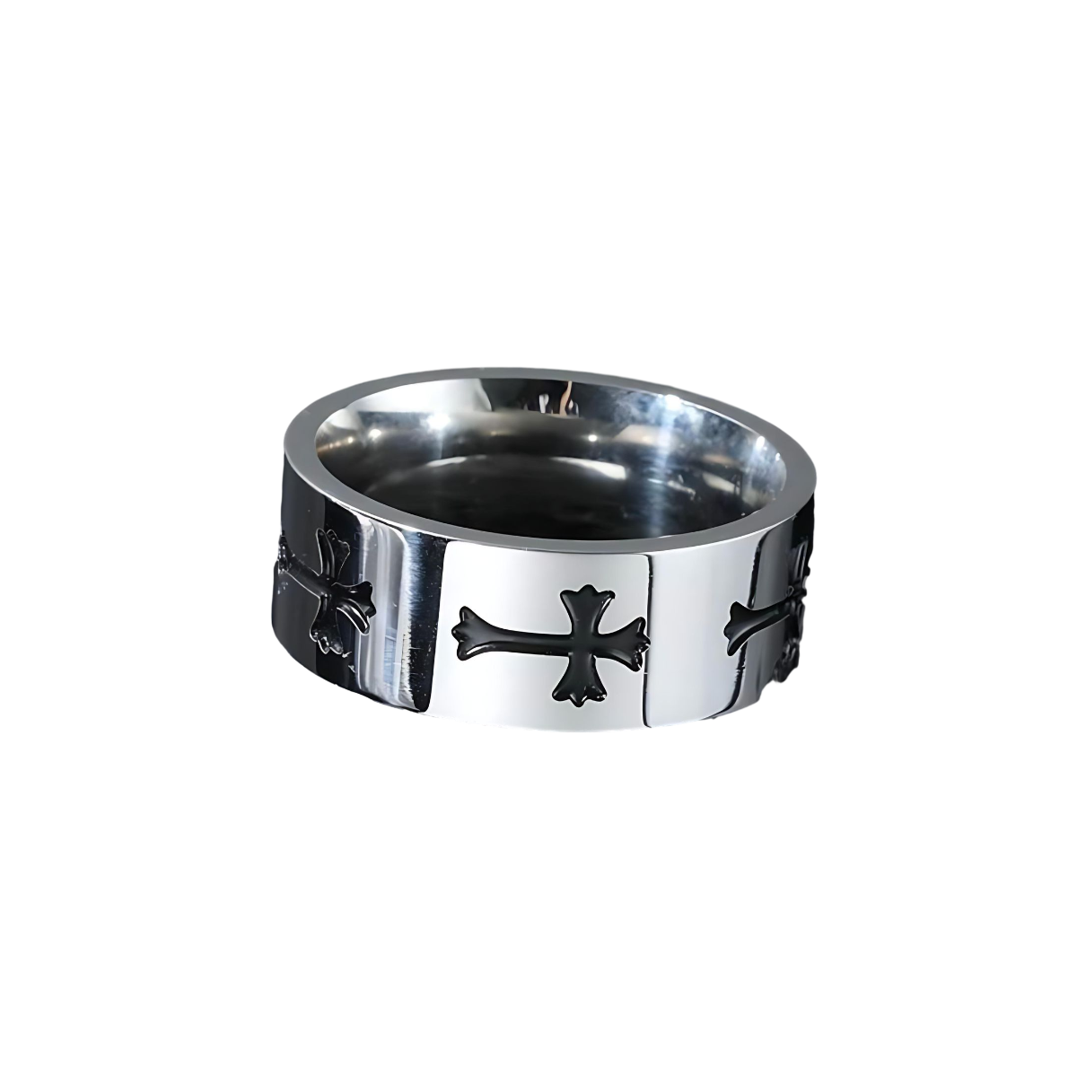 Gothic cross ring
