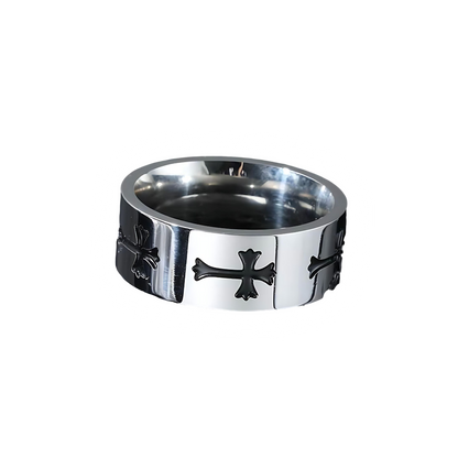 Gothic cross ring